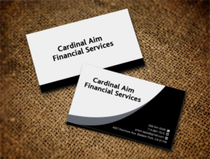 Diseño de Tarjeta de Presentación por Lanka Ama para Cardinal Aim Financial Services | Diseño: #10456720