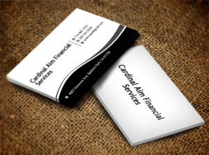 Diseño de Tarjeta de Presentación por Lanka Ama para Cardinal Aim Financial Services | Diseño: #10459021