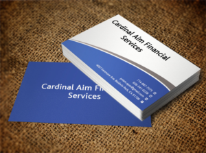 Diseño de Tarjeta de Presentación por Lanka Ama para Cardinal Aim Financial Services | Diseño: #10459026