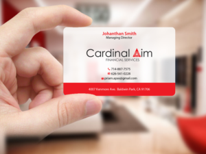 Diseño de Tarjeta de Presentación por Creations Box 2015 para Cardinal Aim Financial Services | Diseño: #10458794
