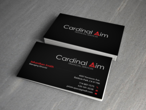 Visitenkarten-Design von Creations Box 2015 für Cardinal Aim Financial Services | Design: #10458808