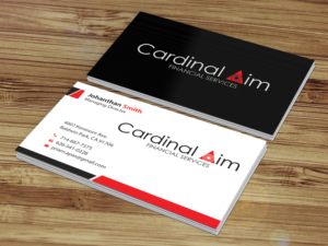 Visitenkarten-Design von Creations Box 2015 für Cardinal Aim Financial Services | Design: #10458812