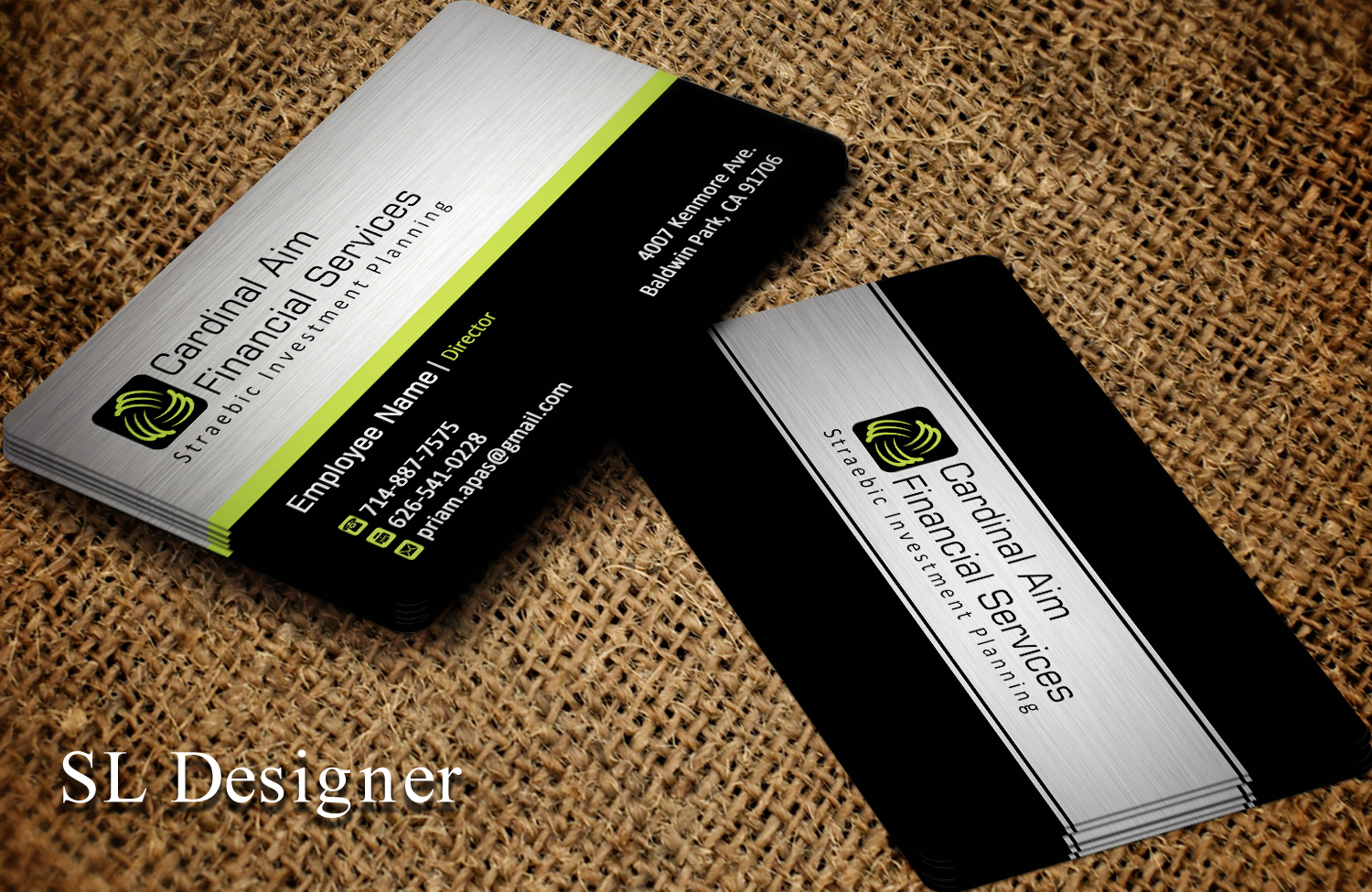 Business Card Design by SL Designer for Cardinal Aim Financial Services | Design #10455033
