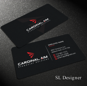 Diseño de Tarjeta de Presentación por SL Designer para Cardinal Aim Financial Services | Diseño: #10458603