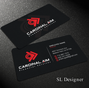 Diseño de Tarjeta de Presentación por SL Designer para Cardinal Aim Financial Services | Diseño: #10476418