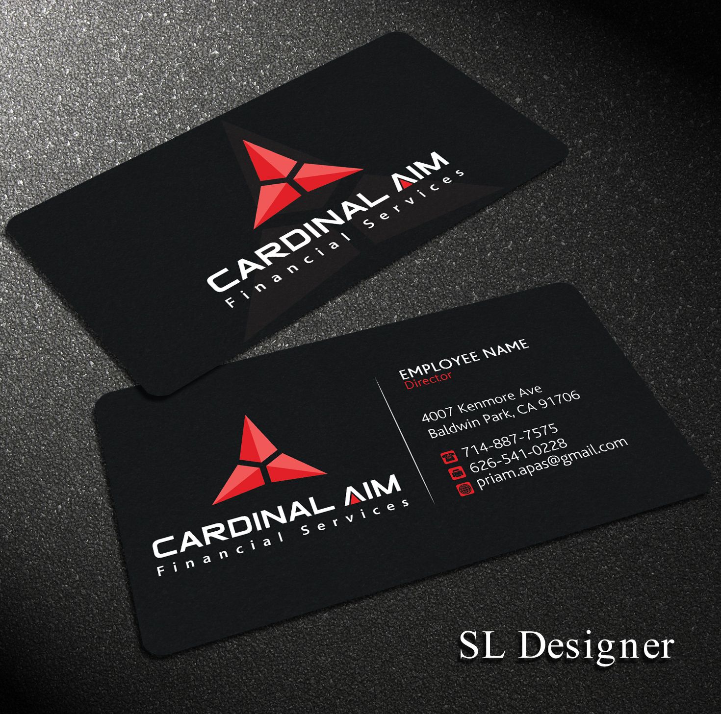 Business Card Design by SL Designer for Cardinal Aim Financial Services | Design #10476419