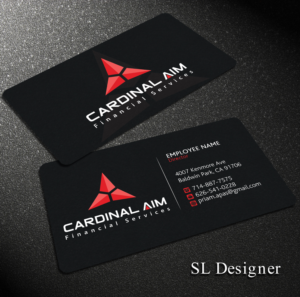 Diseño de Tarjeta de Presentación por SL Designer para Cardinal Aim Financial Services | Diseño: #10476419