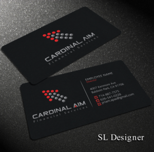 Diseño de Tarjeta de Presentación por SL Designer para Cardinal Aim Financial Services | Diseño: #10476420