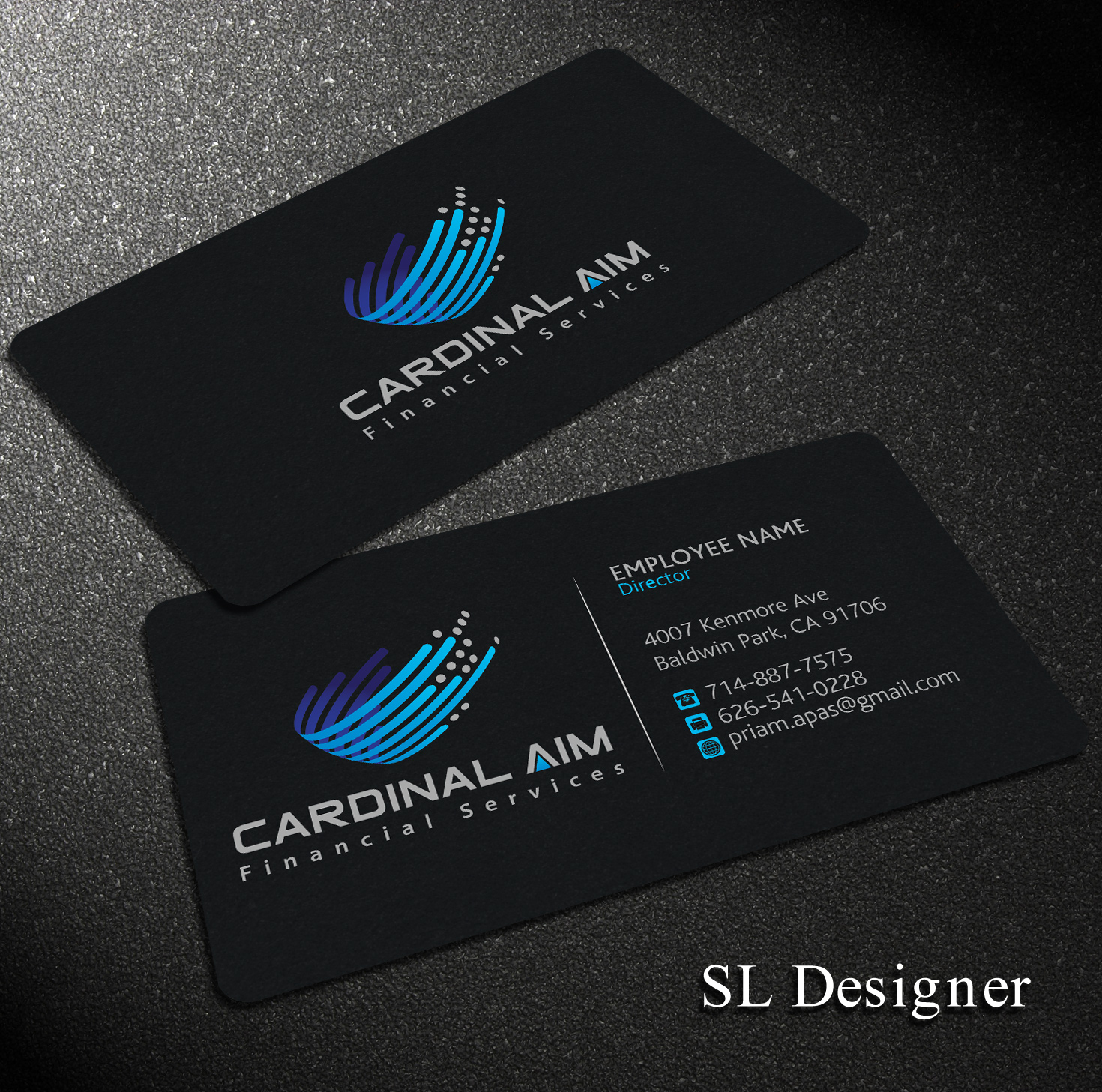 Business Card Design by SL Designer for Cardinal Aim Financial Services | Design #10478509