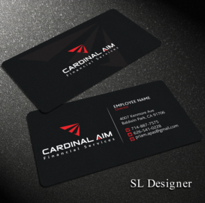Diseño de Tarjeta de Presentación por SL Designer para Cardinal Aim Financial Services | Diseño: #10478510