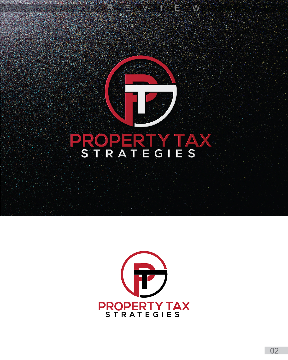 Diseño de Logo por 3Guys para Property Tax Solutions | Diseño #10438707