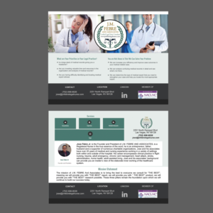Postcard Design by NatPearlDesigns for J. M FEBRE AND ASSOCIATES | Design: #10509375