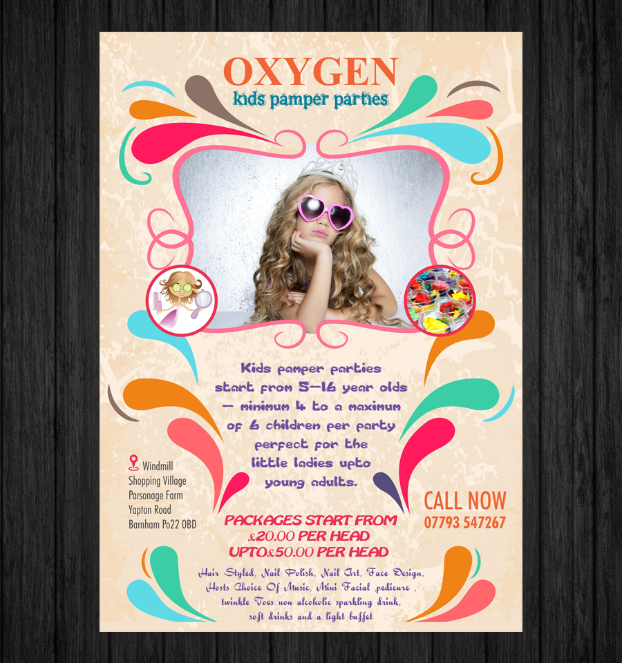 Flyer Design by ecorokerz for oxygen | Design #10467854