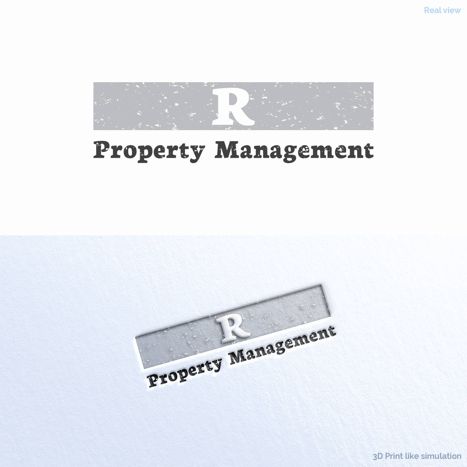 Logo-Design von Anthony für R Property Management | Design #10455417