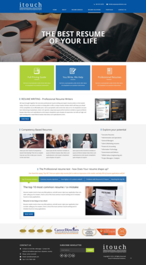 Web Design by pb for iTouch Professional Solutions | Design: #10447570
