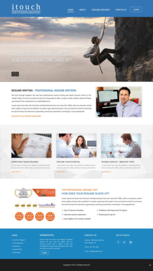 Web Design by pb for iTouch Professional Solutions | Design: #10447584