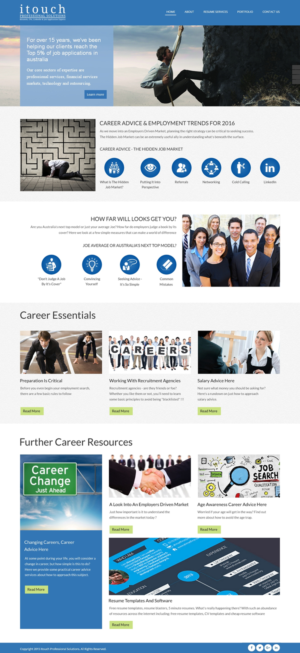 Web Design by Sbss for iTouch Professional Solutions | Design: #10486599