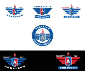 Logo Design by David King for Abratech fire and security  | Design: #10471693