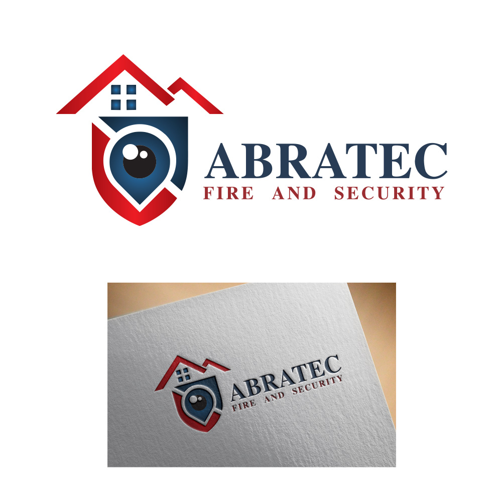 Logo Design by Miki for Abratech fire and security  | Design #10470525