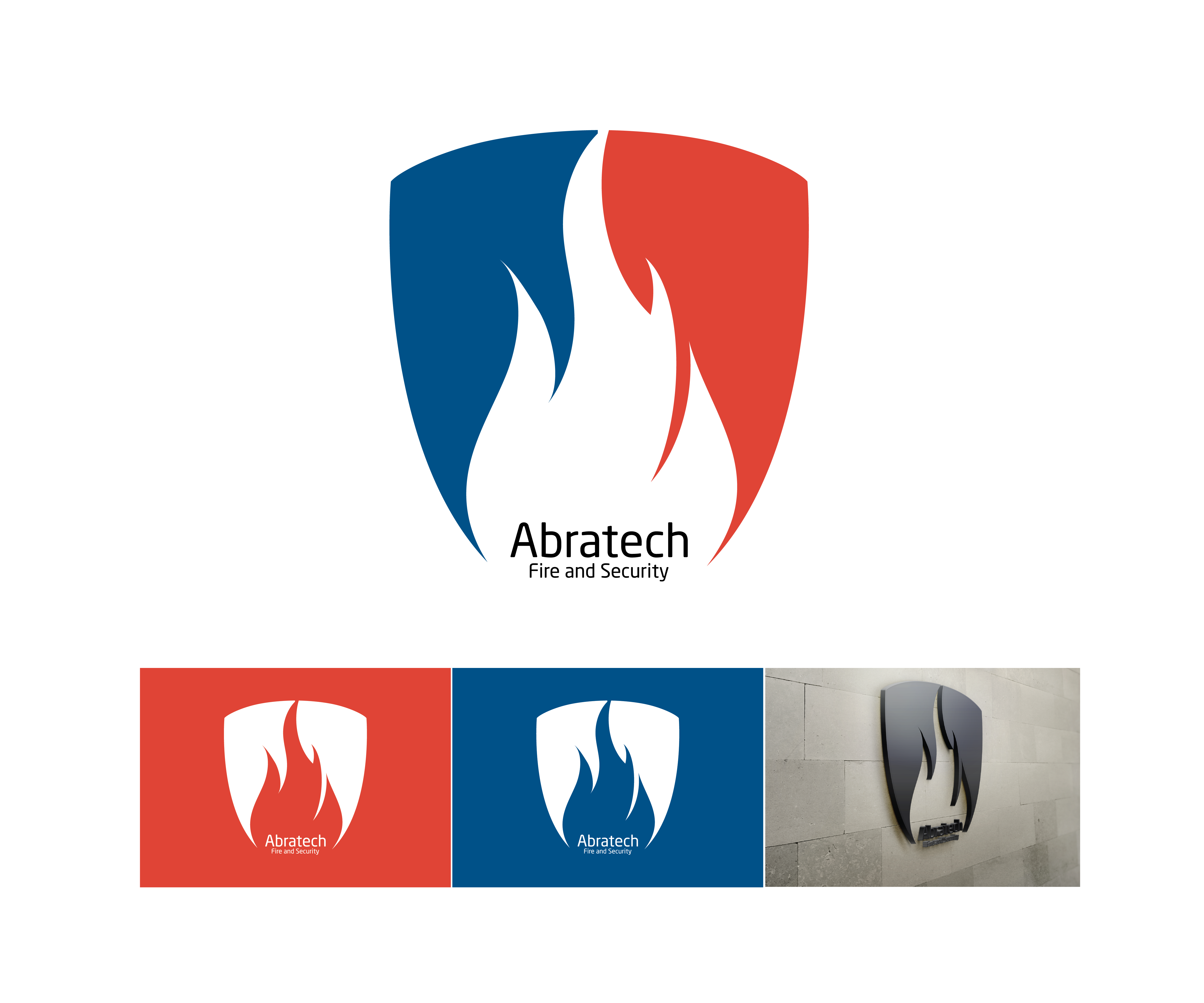Logo Design by lionelana for Abratech fire and security  | Design #10481762