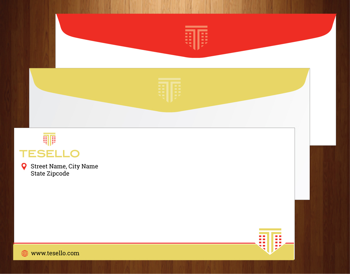 Design Enveloppe par HarmiDesigning pour Tesello GmbH | Design #10467758