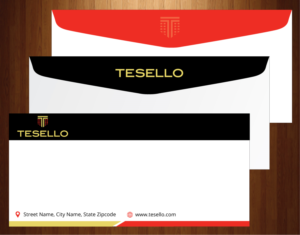 Briefumschlag-Design von harmi_199 für Tesello GmbH | Design: #10467760