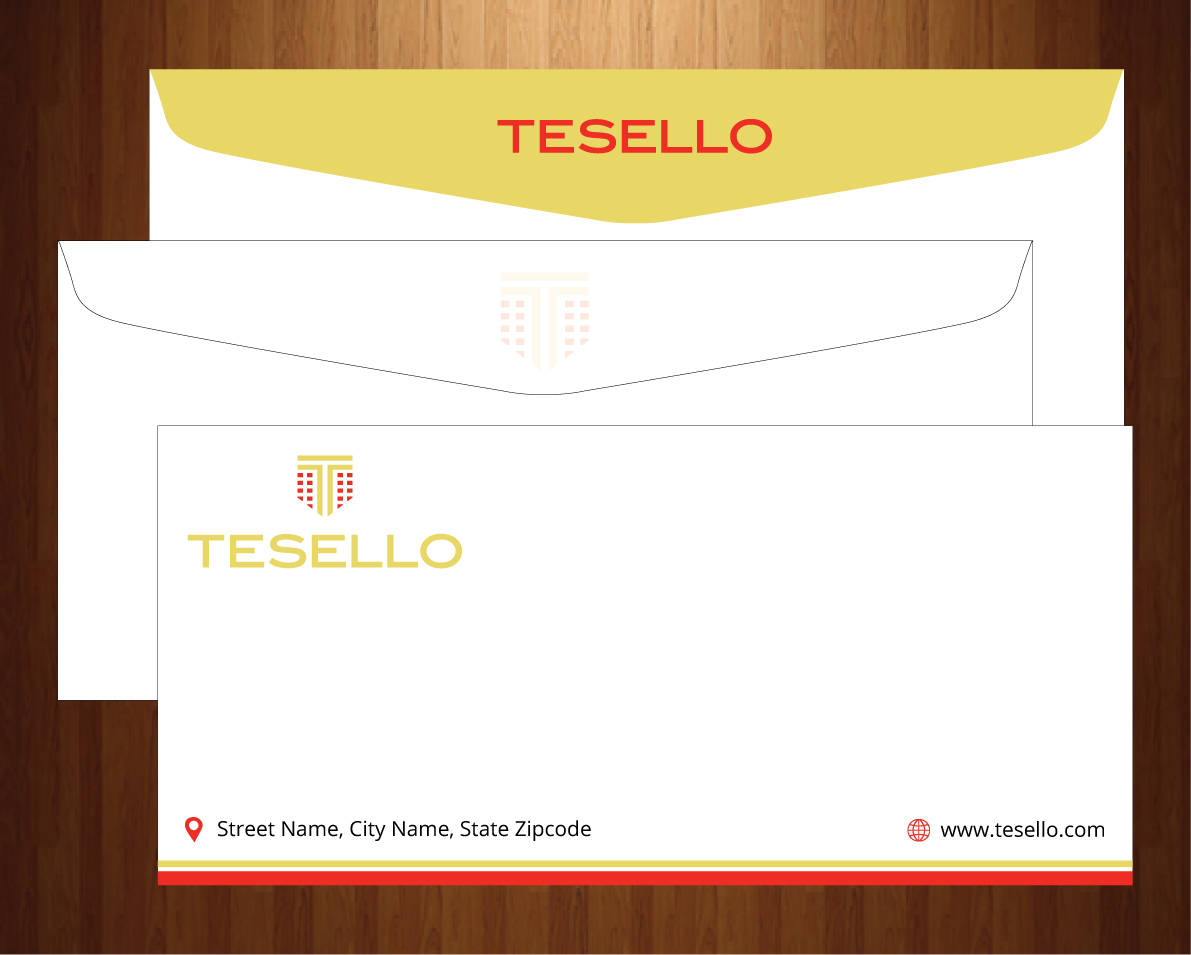 Envelope Design by HarmiDesigning for Tesello GmbH | Design #10467761