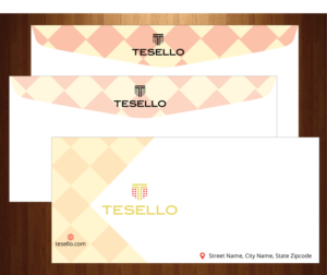 Design Enveloppe par harmi_199 pour Tesello GmbH | Design : #10467777