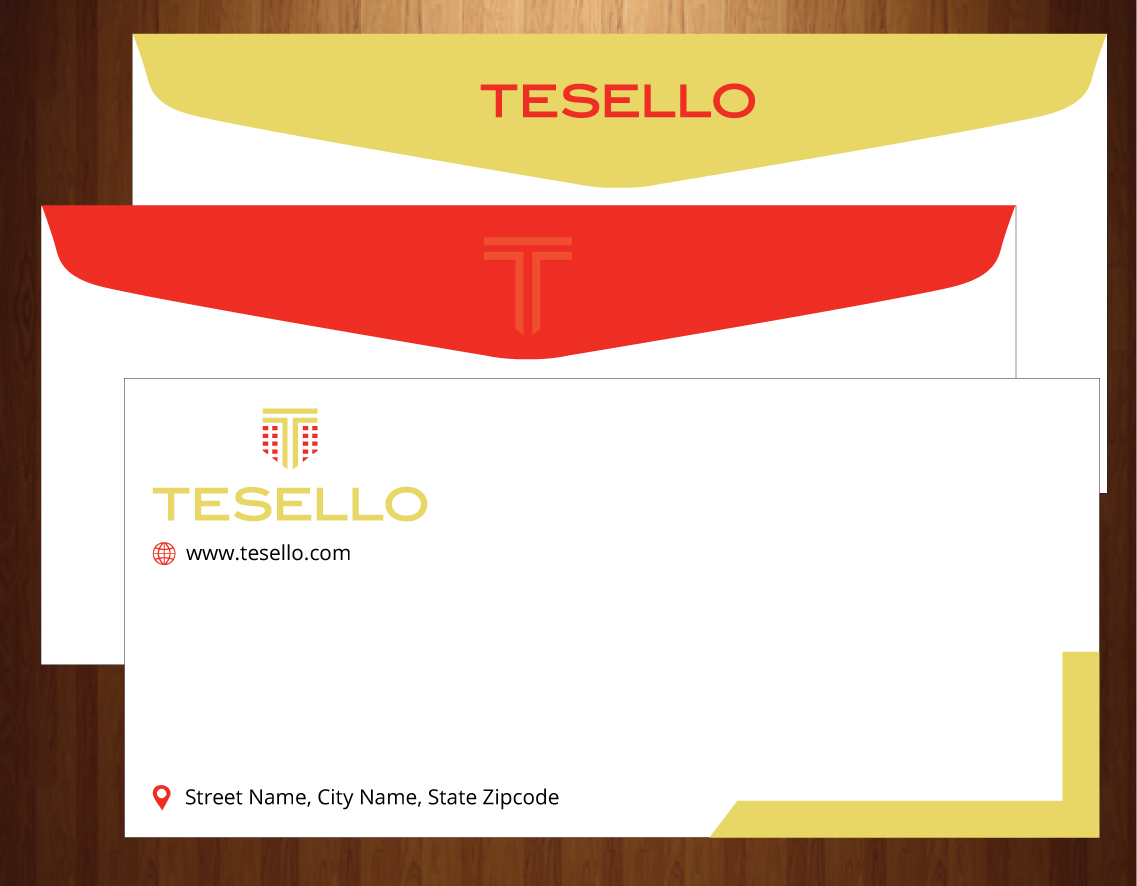 Diseño de Sobre por HarmiDesigning para Tesello GmbH | Diseño #10467825