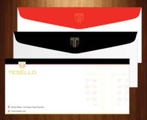 Briefumschlag-Design von harmi_199 für Tesello GmbH | Design: #10467848