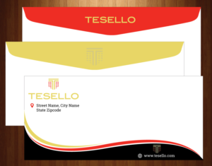 Design Enveloppe par harmi_199 pour Tesello GmbH | Design : #10467849