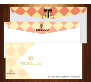 Briefumschlag-Design von harmi_199 für Tesello GmbH | Design: #10467850