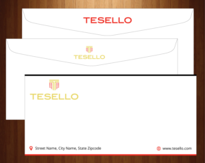 Briefumschlag-Design von harmi_199 für Tesello GmbH | Design: #10467873