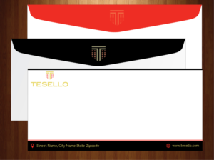 Briefumschlag-Design von harmi_199 für Tesello GmbH | Design: #10467874