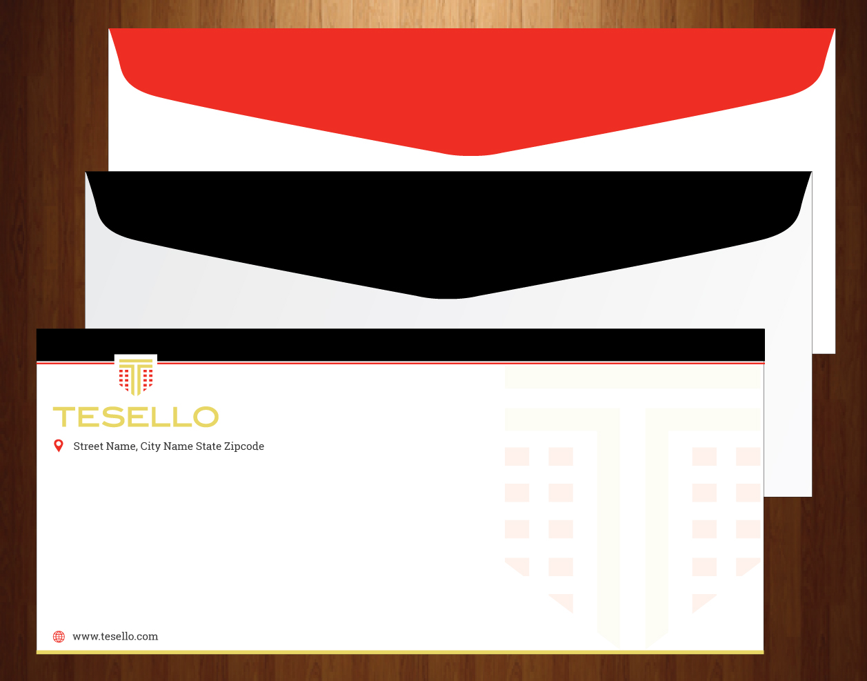Envelope Design by harmi_199 for Tesello GmbH | Design #10511189
