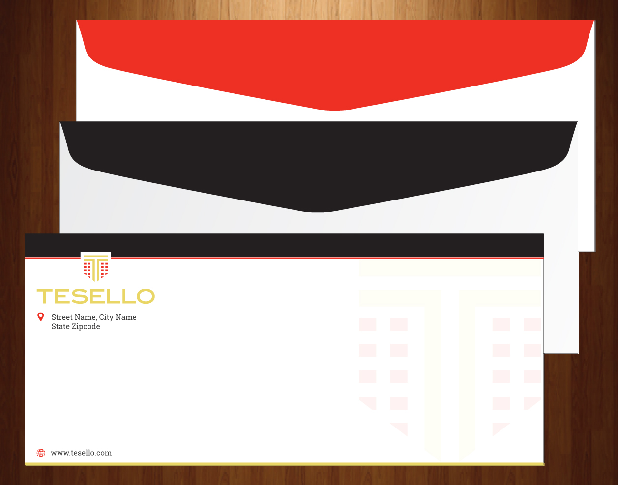 Envelope Design by harmi_199 for Tesello GmbH | Design #10511190