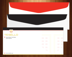 Briefumschlag-Design von harmi_199 für Tesello GmbH | Design: #10511190