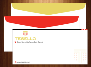 Briefumschlag-Design von harmi_199 für Tesello GmbH | Design: #10511199