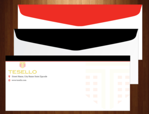 Briefumschlag-Design von harmi_199 für Tesello GmbH | Design: #10514473