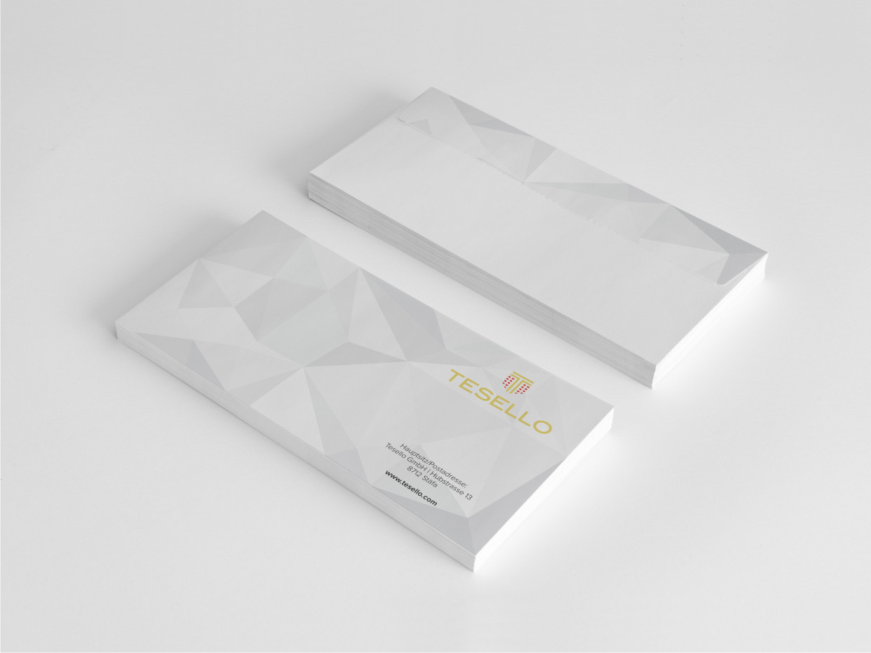 Envelope Design by Atvento Graphics for Tesello GmbH | Design #10460712