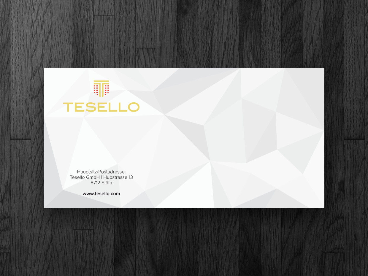 Envelope Design by Atvento Graphics for Tesello GmbH | Design #10506619