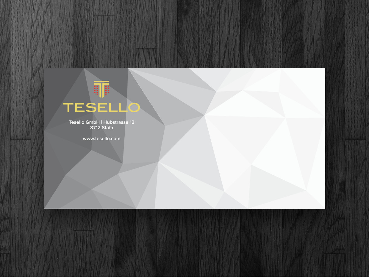 Design Enveloppe par Atvento Graphics pour Tesello GmbH | Design #10508622