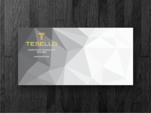 Briefumschlag-Design von Atvento Graphics für Tesello GmbH | Design: #10508622