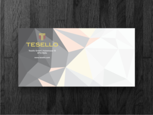 Briefumschlag-Design von Atvento Graphics für Tesello GmbH | Design: #10513607