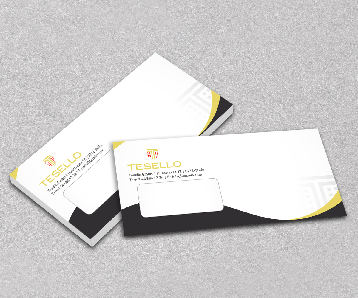 Envelope Design by Mars Multimedia for Tesello GmbH | Design #10484297
