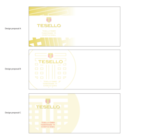 Briefumschlag-Design von dojranliev für Tesello GmbH | Design: #10513364