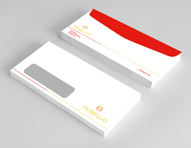 Briefumschlag-Design von RGraphic für Tesello GmbH | Design #10524042