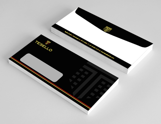 Design Enveloppe par RGraphic pour Tesello GmbH | Design #10524051