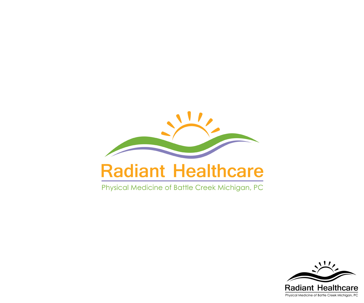 Logo-Design von MoonFeather für Radiant Healthcare Physical Medicine | Design #10453357