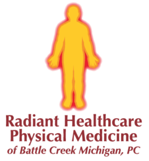 Logo-Design von Frank Brittner Graphics für Radiant Healthcare Physical Medicine | Design #10457206